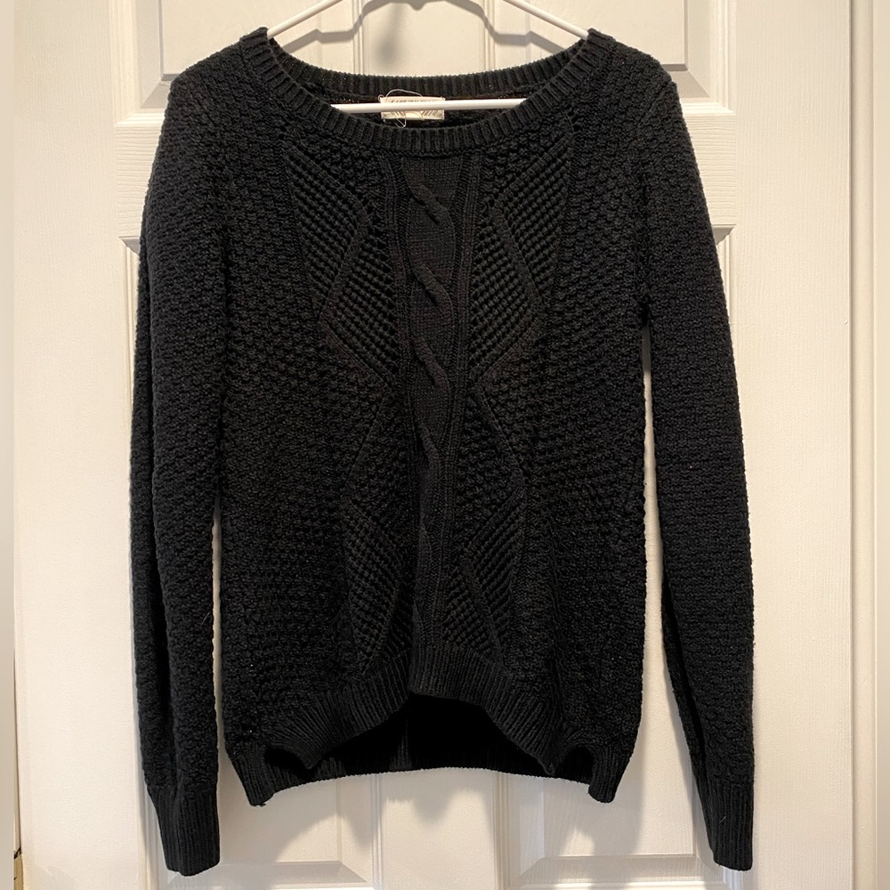 Black sweater